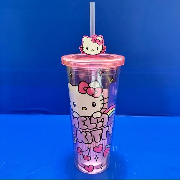 Hello Kitty Tumbler Acrylic Cup - Picture 1 of 7